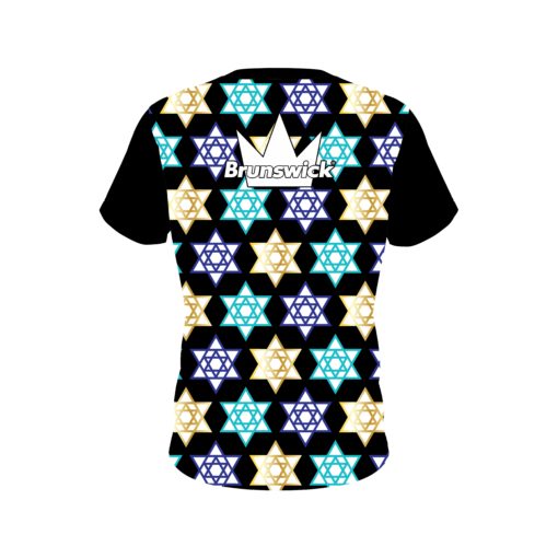 Brunswick Star of David Coolwick Bowling Jersey - Image 2
