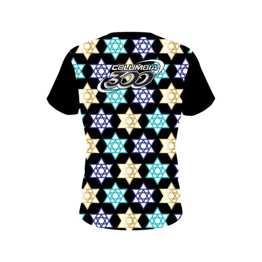 Columbia 300 Star of David Coolwick Bowling Jersey - Image 2