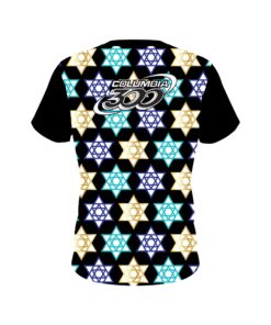 Alternative view of Columbia 300 Star of David Coolwick Bowling Jersey