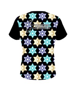 Alternative view of Hammer Star of David Coolwick Bowling Jersey
