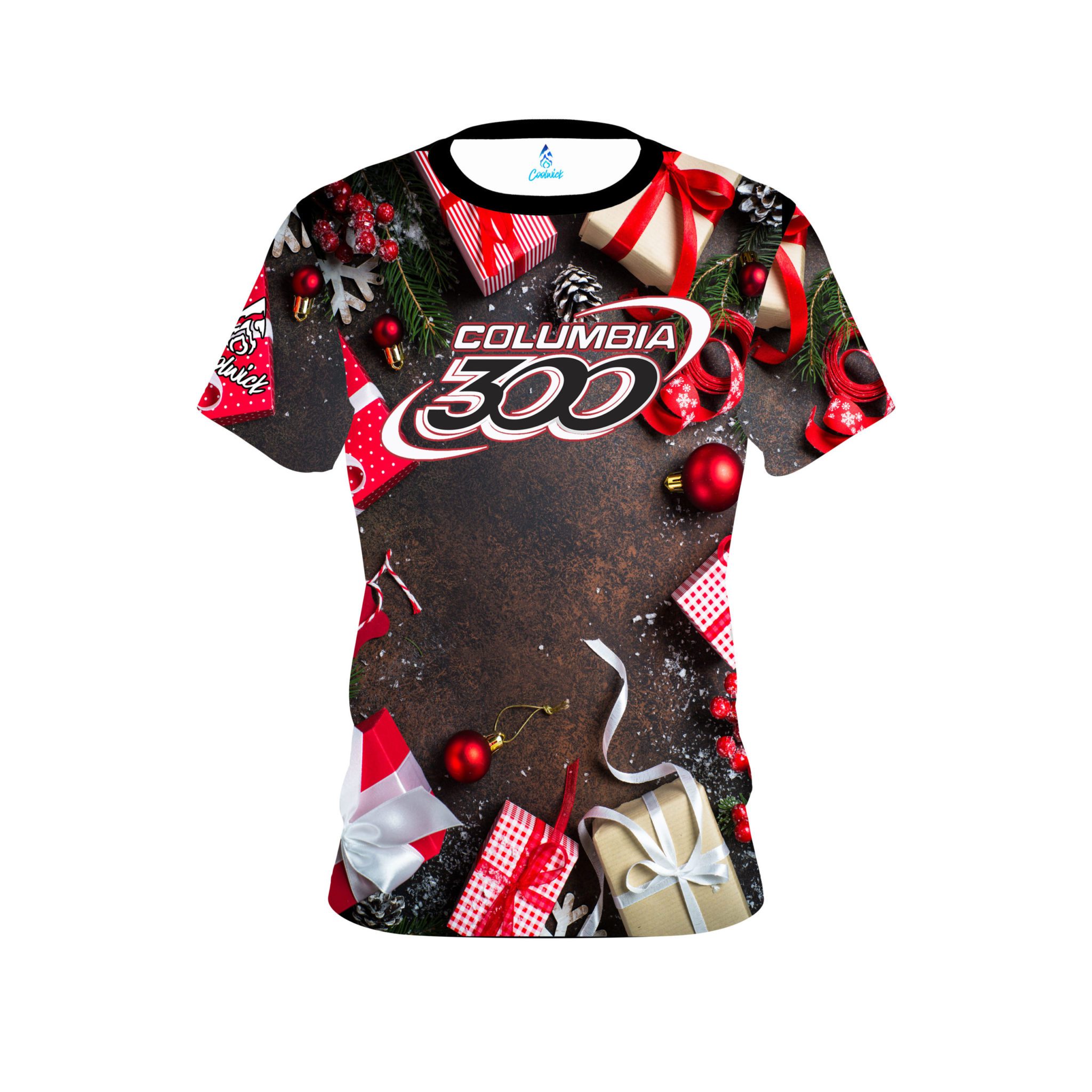 Columbia 300 Holiday Gift Exchange Coolwick Bowling Jersey