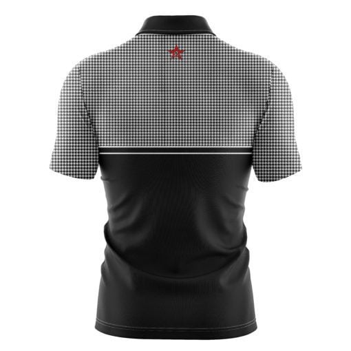Roto Grip ASC Houndstooth Men's CoolWick Button Polo - Image 2