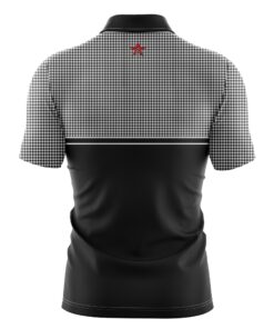 Alternative view of Roto Grip ASC Houndstooth Men's CoolWick Button Polo