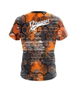 Alternative view of 12Bagger Bowling Fire Honeycomb Bowling Jersey