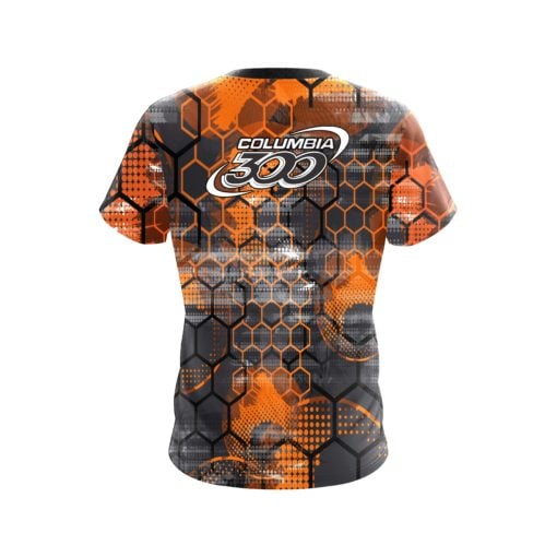 Columbia 300 Fire Honeycomb CoolWick Bowling Jersey - Image 2