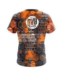 Alternative view of DV8 Fire Honeycomb CoolWick Bowling Jersey