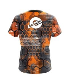 Alternative view of Ebonite Fire Honeycomb CoolWick Bowling Jersey