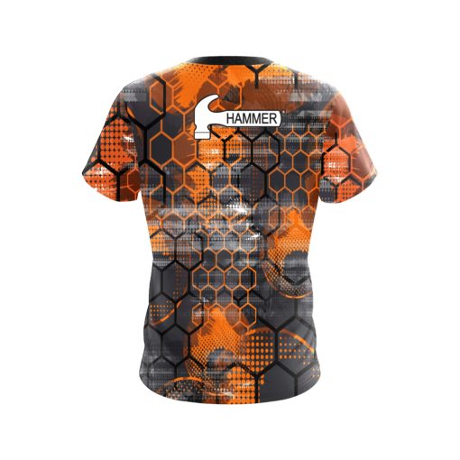 Hammer Fire Honeycomb CoolWick Bowling Jersey - Image 2