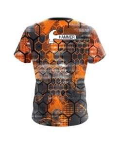 Alternative view of Hammer Fire Honeycomb CoolWick Bowling Jersey