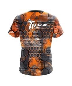 Alternative view of Track Fire Honeycomb CoolWick Bowling Jersey