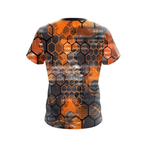Plain Fire Honeycomb CoolWick Bowling Jersey - Image 2