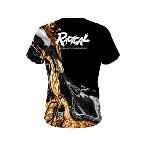 Radical Onyx Gold CoolWick Bowling Jersey - Image 2