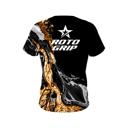 Roto Grip Onyx Gold CoolWick Bowling Jersey - Image 2