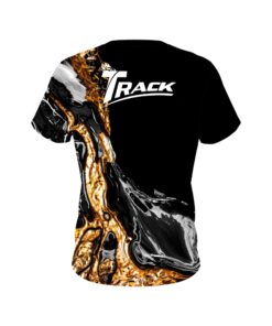 Alternative view of Track Onyx Gold CoolWick Bowling Jersey