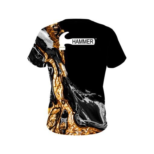Hammer Onyx Gold CoolWick Bowling Jersey - Image 2