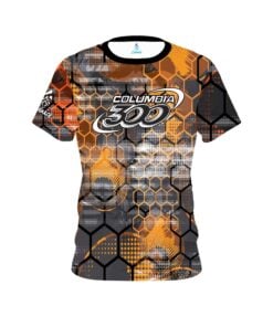 Columbia 300 Fire Honeycomb CoolWick Bowling Jersey