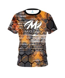 Motiv Fire Honeycomb CoolWick Bowling Jersey