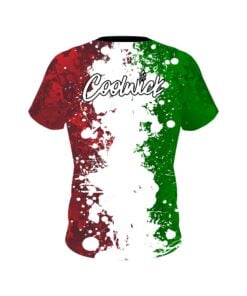 Alternative view of Anthony Caso Replica Italian CoolWick Bowling Jersey