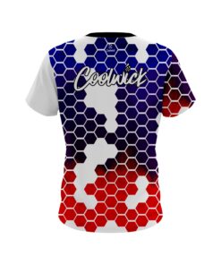 Alternative view of Anthony Caso Sleeve Tattoo CoolWick Bowling Jersey