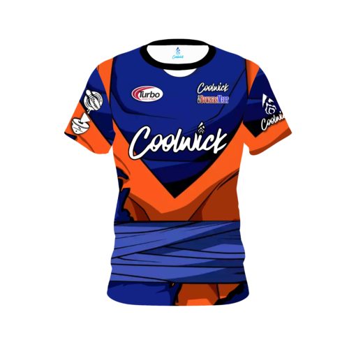 Anthony Caso Goku Saiyan Armor CoolWick Bowling Jersey