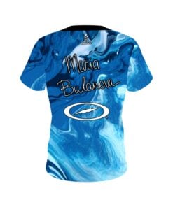 Alternative view of Maria Bulanova Blue Marble CoolWick Bowling Jersey