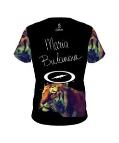 Alternative view of Maria Bulanova Tiger CoolWick Bowling Jersey