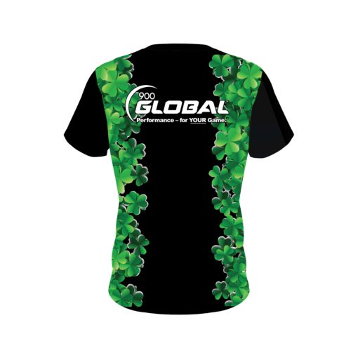 900 Global St Patrick's Day Clovers CoolWick Bowling Jersey - Image 2