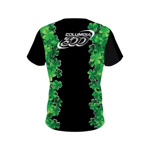 Columbia 300 St Patrick's Day Clovers CoolWick Bowling Jersey - Image 2