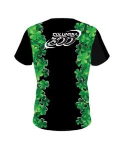 Alternative view of Columbia 300 St Patrick's Day Clovers CoolWick Bowling Jersey