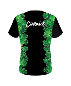 Alternative view of Signature St Patrick's Day Clovers CoolWick Bowling Jersey