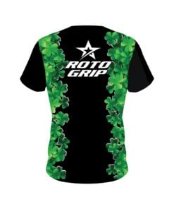 Alternative view of Roto Grip St Patrick's Day Clovers CoolWick Bowling Jersey