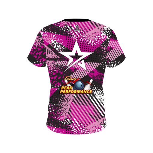 Melissa Riccardi Blurred Lines CoolWick Bowling Jersey - Image 2