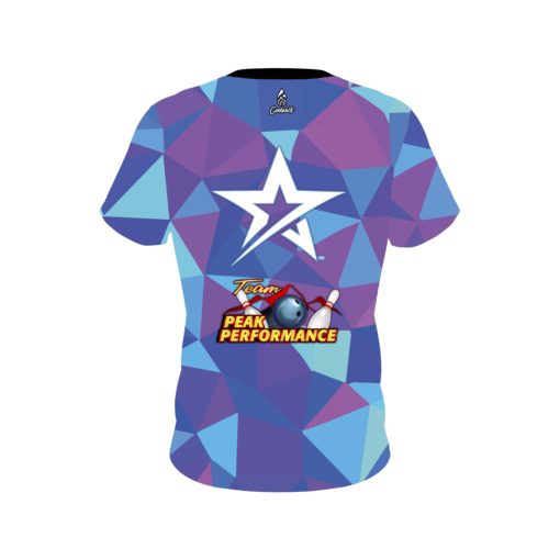 Melissa Riccardi Geometric Love CoolWick Bowling Jersey - Image 2