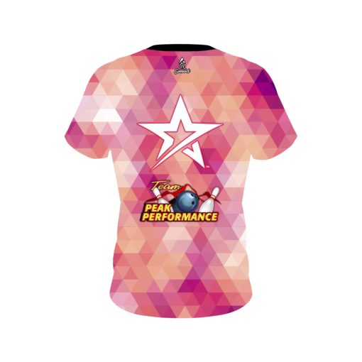 Melissa Riccardi Peach Bellini CoolWick Bowling Jersey - Image 2