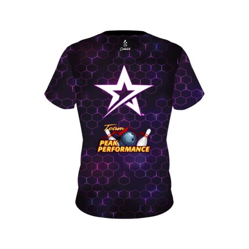 Melissa Riccardi Lavender Honeycomb CoolWick Bowling Jersey - Image 2