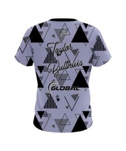 Alternative view of 900 Global Taylor Bulthuis Triangles CoolWick Bowling Jersey