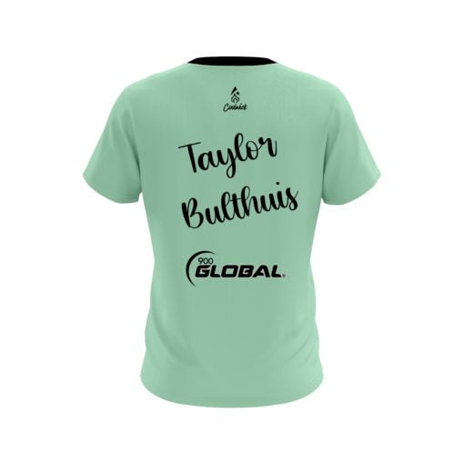 900 Global Taylor Bulthuis Mint CoolWick Bowling Jersey - Image 2