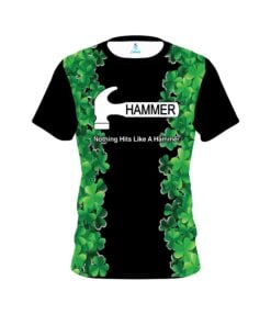 Hammer St Patrick's Day Clovers CoolWick Bowling Jersey