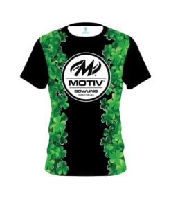 Motiv St Patrick's Day Clovers CoolWick Bowling Jersey