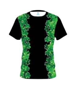Plain St Patrick's Day Clovers CoolWick Bowling Jersey