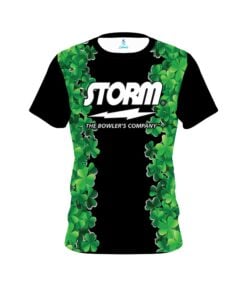 Storm St Patrick's Day Clovers CoolWick Bowling Jersey