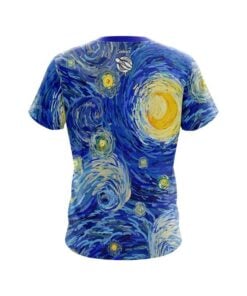 Alternative view of 12Bagger Bowling Starry Night Bowling Jerseys