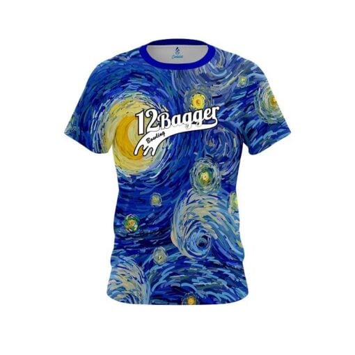 12Bagger Bowling Starry Night Bowling Jerseys