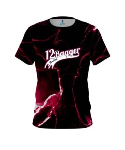 12Bagger Bowling Pink Waves Bowling Jerseys