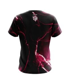 Alternative view of 12Bagger Bowling Pink Waves Bowling Jerseys