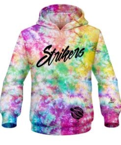 12Bagger Ribbon Strikers CoolWick Dye-Sub Hoodie