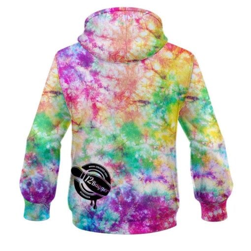 12Bagger Ribbon Strikers CoolWick Dye-Sub Hoodie - Image 2