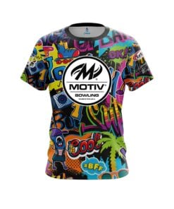 Motiv Kennon McFalls Strike Bros Graffiti CoolWick Bowling Jersey