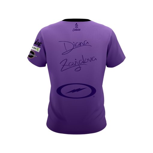 Storm Diana Zavjalova Purple Fade CoolWick Bowling Jersey - Image 2