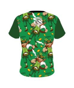 Alternative view of 12 Bagger St Patrick's Day Lucky Day CoolWick Bowling Jersey